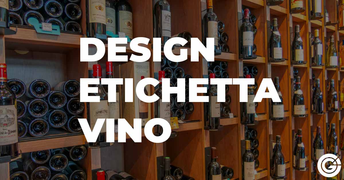 design etichetta per vino